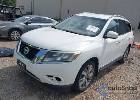 2013 Nissan Pathfinder Platinum from USA, damaged, VIN 5N1AR2MM4DC690502